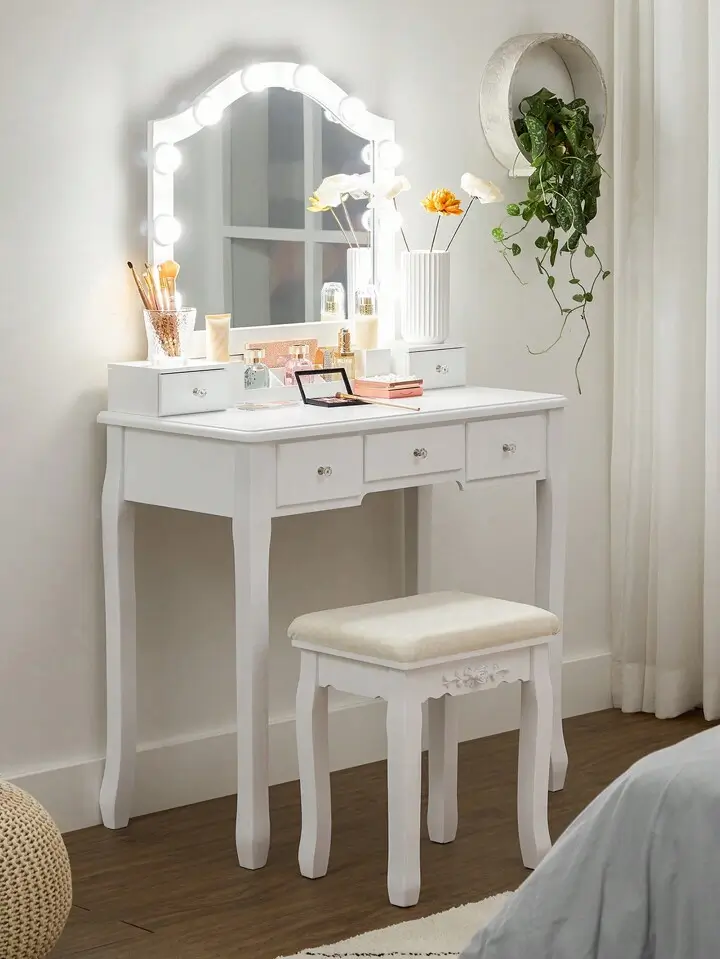Girls' Dressing Table - Beech Wood